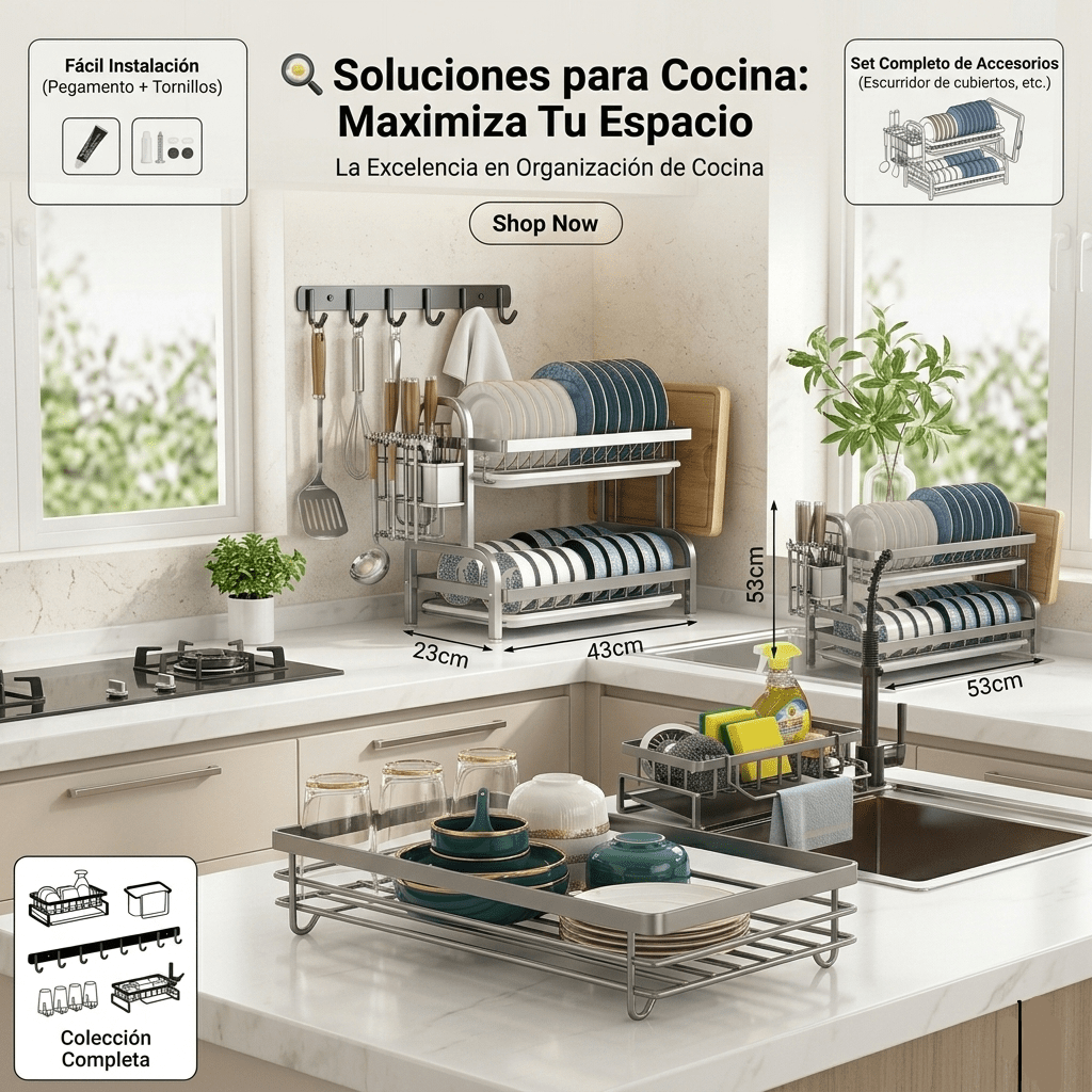 🍳 Soluciones para Cocina - BOLSASYMASBCN.COM