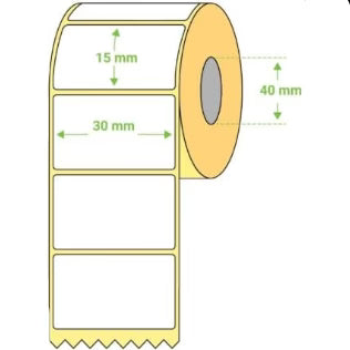 Etiquetas Térmicas Adhesivas Directas, Papel Térmico Adhesivo de Alta Calidad, Varias Medidas Disponibles, Para Impresoras Térmicas, Etiquetas de Envío, Logística y Almacenaje