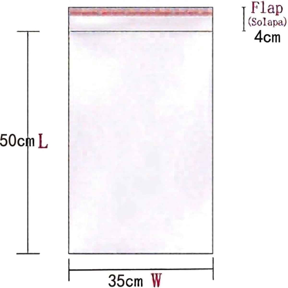 Bolsas de Plástico Transparentes con Solapa Adhesiva, Bolsas Celofán Autoadhesivas OPP, Bolsas para Embalaje, Envíos y Almacenamiento, Pack de 100 uds – Varias Medidas Disponibles - BOLSASYMASBCN.COM