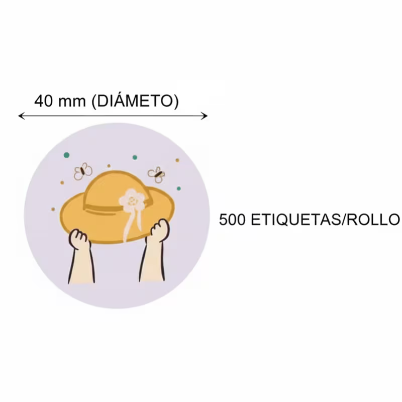 500 Pegatinas Decorativas para regalo, 4 cm, Diseños Kawaii, Flores y Mensajes Positivos, ideales para fiestas