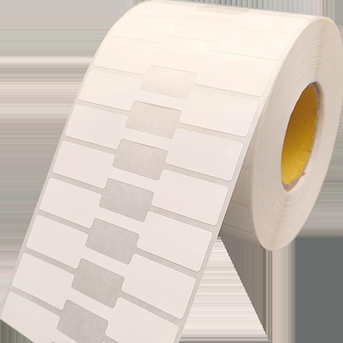 Etiquetas Adhesivas para Joyería Blancas, Rollo de 1000 Etiquetas de Precio para Anillos, Pulseras y Collares (6x38, 9x45 y 10x49 mm)