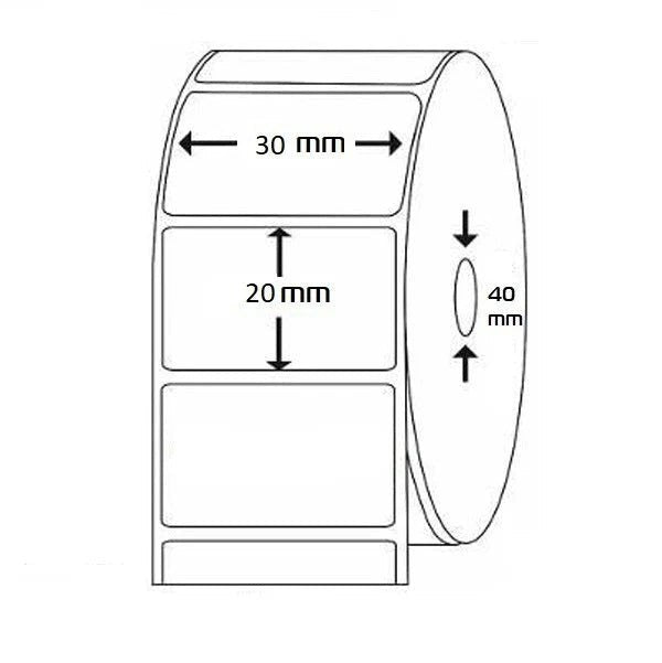 Etiquetas Térmicas Adhesivas Directas, Papel Térmico Adhesivo de Alta Calidad, Varias Medidas Disponibles, Para Impresoras Térmicas, Etiquetas de Envío, Logística y Almacenaje - BOLSASYMASBCN.COM