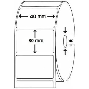 Etiquetas Térmicas Adhesivas Directas, Papel Térmico Adhesivo de Alta Calidad, Varias Medidas Disponibles, Para Impresoras Térmicas, Etiquetas de Envío, Logística y Almacenaje - BOLSASYMASBCN.COM
